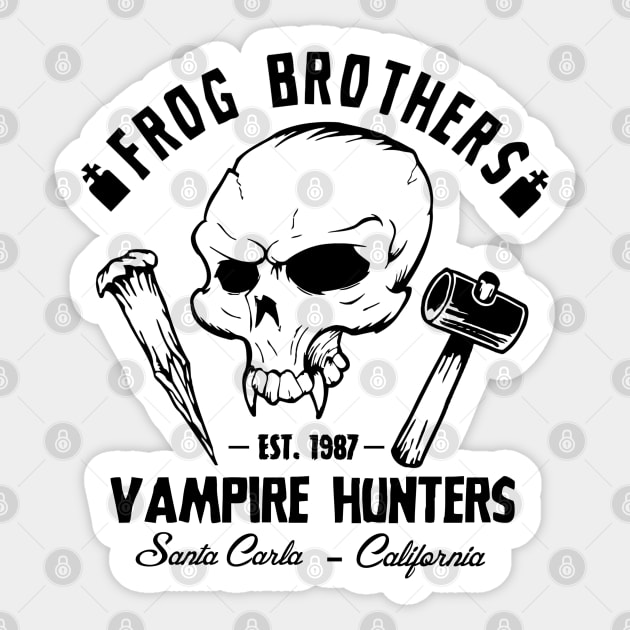 F Brothers Vampire Hunters Sticker by buby87